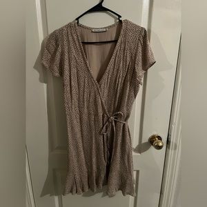 Petite Medium A&F Wrap Mini Dress
